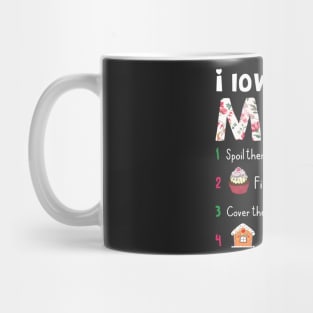 I Love Being Mimi T-Shirt Gift Idea Mug